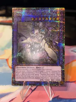 Yugioh Azamina Moa Regina ROTA-EN033 Quarter Century Secret Rare - Image 1