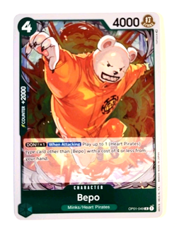 Bepo - OP01-049 R - Foil - Rare - Romance Dawn - One Piece_1 - Image 1