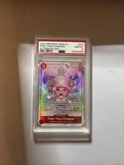 Tony Tony Chopper Alt Art OP08-007 2024 One Piece PSA 10🔥 - Image 1