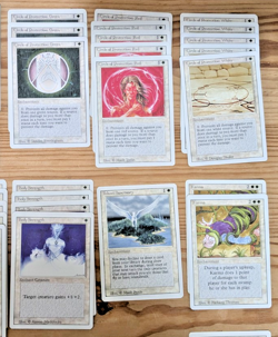 1994 MAGIC THE GATHERING REVISED MTG 3RD EDITION 111 CARD WHITE LOT MP UC RARE - Image 5