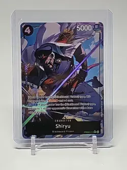 One Piece Card - SHIRYU PRB02-015 (R) Alt Art PRB02 The Best Vol.2 English TCG - Image 1