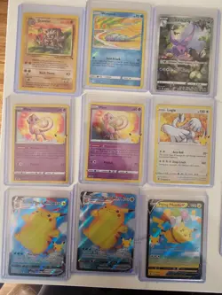 Pokemon Lot Of 91 Cards-Full Arts, Ex’s, Vintage, Holos, & More - Image 2