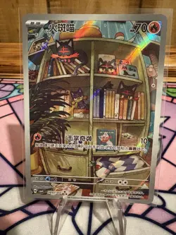 Litten 326/2007/07 Chinese Holo Basic Fire HP 70 10 Pokemon TCG Card - Image 1