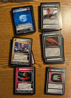 Lot of Star Trek CCG 1E The Motion Pictures common and uncommon cards pack fresh - Image 2