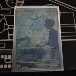 Mantyke 189/182 Paradox Rift Illustration Full Art Holo Pokemon Card * New * - Image 1