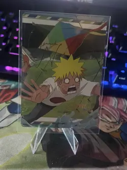 NEW Naruto Uzumaki NRZ06-PU-003L4 Official Naruto Kayou Trading Card T4W6 NM - Image 1