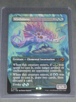 MTG Lorwyn Eclipsed Wistfulness 0296 (Showcase) Mythic Rare Magic the Gathering - Image 1