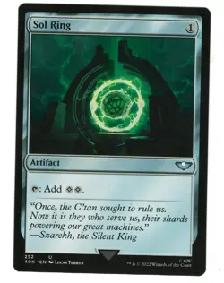 MTG Sol Ring 252 Universe Beyond Warhammer 40k Magic The Gathering TCG - Image 1