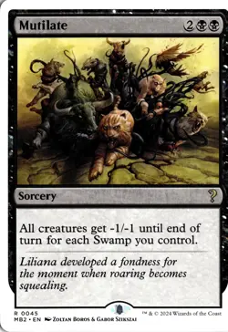 Mutilate (White Border) 45 MB2 Mystery Booster 2 NM - Image 1