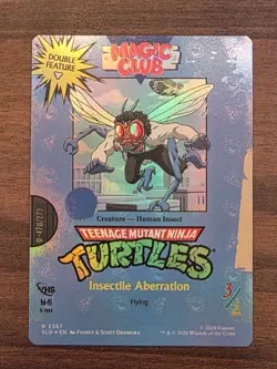 Delver of Secrets / Insectile Aberration FOIL MTG TMNT Secret Lair 2367 - Image 2