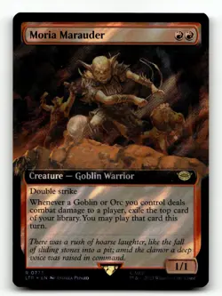 Moria Marauder (Extended Art) (Surge Foil) 773 Foil R Universes Beyond: The Lord - Image 1