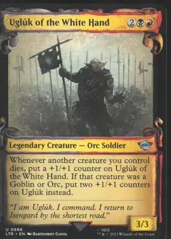 Ugluk of the White Hand 686 Magic: the gathering Lord of The RIngs - Image 1