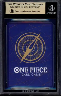 2024 One Piece OP06 Treasure Rare Nami #007 BGS 10 PRISTINE - Image 2