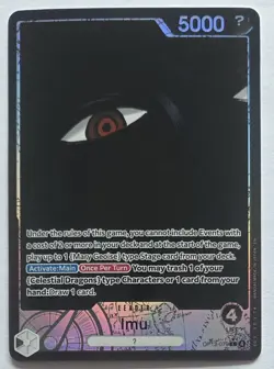 One Piece OPTCG English Imu Alt Art Leader - OP13-079 L* - Image 1