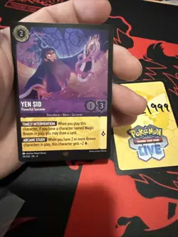 Yen Sid Powerful Sorcerer 59/204 Lorcana Ursula's Return Legendary Cold Foil - Image 3