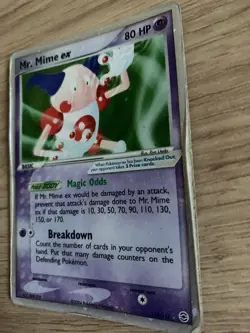 Mr. Mime EX 111/112 Ultra Rare - EX Fire Red & Leaf Green Pokemon Card TCG - Image 3