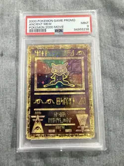 Pokemon Ancient Mew Promo Holo PSA 9 Pokemon 2000 Movie Card 1 - Image 1