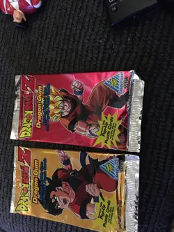 Pack of two dragon ball Z puzzle cards with dragon gum new ￼ - Image 1