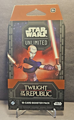 Star Wars Unlimited Twilight of the Republic 16 Card Booster Pack New Sealed - Image 1