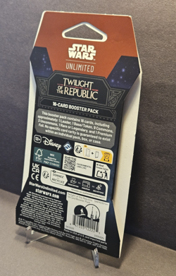 Star Wars Unlimited Twilight of the Republic 16 Card Booster Pack New Sealed - Image 5