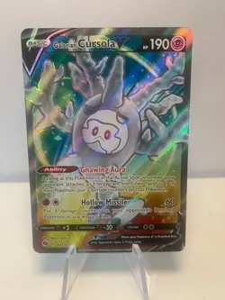 Galarian Cursola V - Full Art - Champions Path - 071/073 Pokemon Card TCG - Image 1