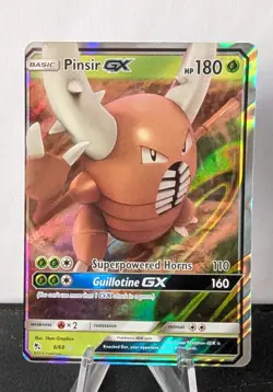Pinsir GX Hidden Fates #6/68 Pokemon Card TCG - Image 1