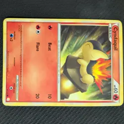 CYNDAQUIL 61/123 POKEMON CARD (HEART GOLD AND SOUL SILVER SET) - Image 2