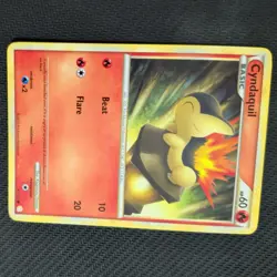 CYNDAQUIL 61/123 POKEMON CARD (HEART GOLD AND SOUL SILVER SET) - Image 3