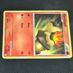 CYNDAQUIL 61/123 POKEMON CARD (HEART GOLD AND SOUL SILVER SET) - Image 4