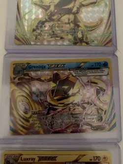 Pokemon BREAK Holo Card Lot - Nidoking BREAK, Greninja BREAK, Luxray BREAK - Image 3
