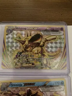 Pokemon BREAK Holo Card Lot - Nidoking BREAK, Greninja BREAK, Luxray BREAK - Image 4