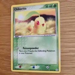 CHIKORITA 55/101 POKEMON CARD (EX HIDDEN LEGENDS SET) - Image 4