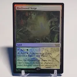MTG Hushwood Verge (DSK) Duskmourn: House of Horror Foil Rare 261 - Image 1