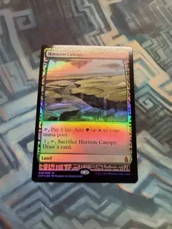 Foil Horizon Canopy Zendikar Expeditions - Minor Indents Please See All Photos - Image 1