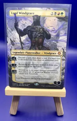 2023 MTG - LCI Special Guest: M #0014 Lord Windgrace - Borderless💎Mythic Rare💎 - Image 1