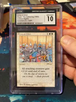 MTG Arabian Nights Army of Allah Light CGC 10 - Image 1