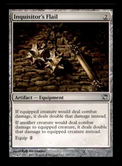 Inquisitor's Flail LP Light Play Innistrad MTG [10117] - Image 1