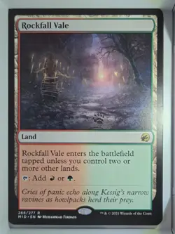 Rockfall Vale - R266 - MTG - Innistrad: Midnight Hunt (MID) - Image 1