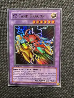 Yu-Gi-Oh YZ-Tank Dragon Magician's Force Super Rare Card 1st Edition MFC-054 - Image 1