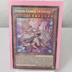 Yugioh Dogmatika Fleurdelis the Knighted CH01-EN015 Starlight Rare - Image 1