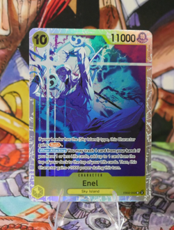 Enel EB02-052 English SR Extra Booster: Anime 25th Collection One Piece Card - Image 1