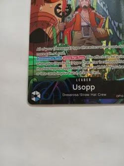 Usopp Alt Art OP10-042 Leader Parallel Royal Blood One Piece TCG English - Image 4