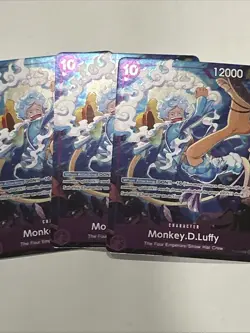 One Piece Monkey D. Luffy P-099 Promo Pack Four Emperors Card - Image 5