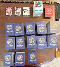 2600+ One Piece TCG Card Game Bulk Lot ENGLISH ONLY, 150+ Foils, R, SR, UC...NM - Image 1