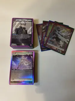 Union Arena Nikke Purple Pilgrim Deck Core Lot - Playset + SRs - Deck Builder - Image 1