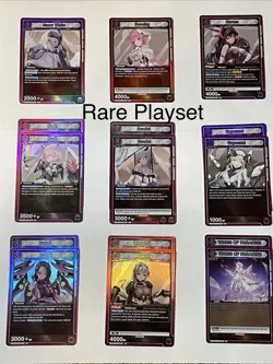 Union Arena Nikke Purple Pilgrim Deck Core Lot - Playset + SRs - Deck Builder - Image 3