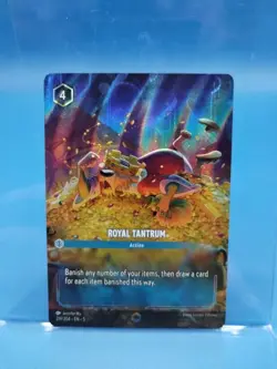 Royal Tantrum (Enchanted) 219/204 Disney Lorcana Shimmering Skies Near Mint Card - Image 1