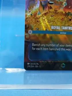 Royal Tantrum (Enchanted) 219/204 Disney Lorcana Shimmering Skies Near Mint Card - Image 4