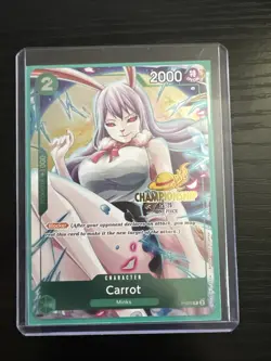 Carrot (CS 25-26 Event Pack) P-070 One Piece Promotion Cards Foil - Image 1