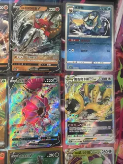 Pokemon 16 Card Lot nm V Max Mega Amazing Ex HOLO Rare Hits Only A17 - Image 5